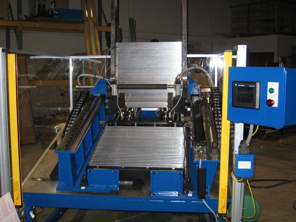 Semi-automated Core Stacker - Innovation Automation