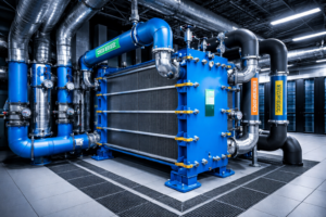  data center heat exchange cooling system